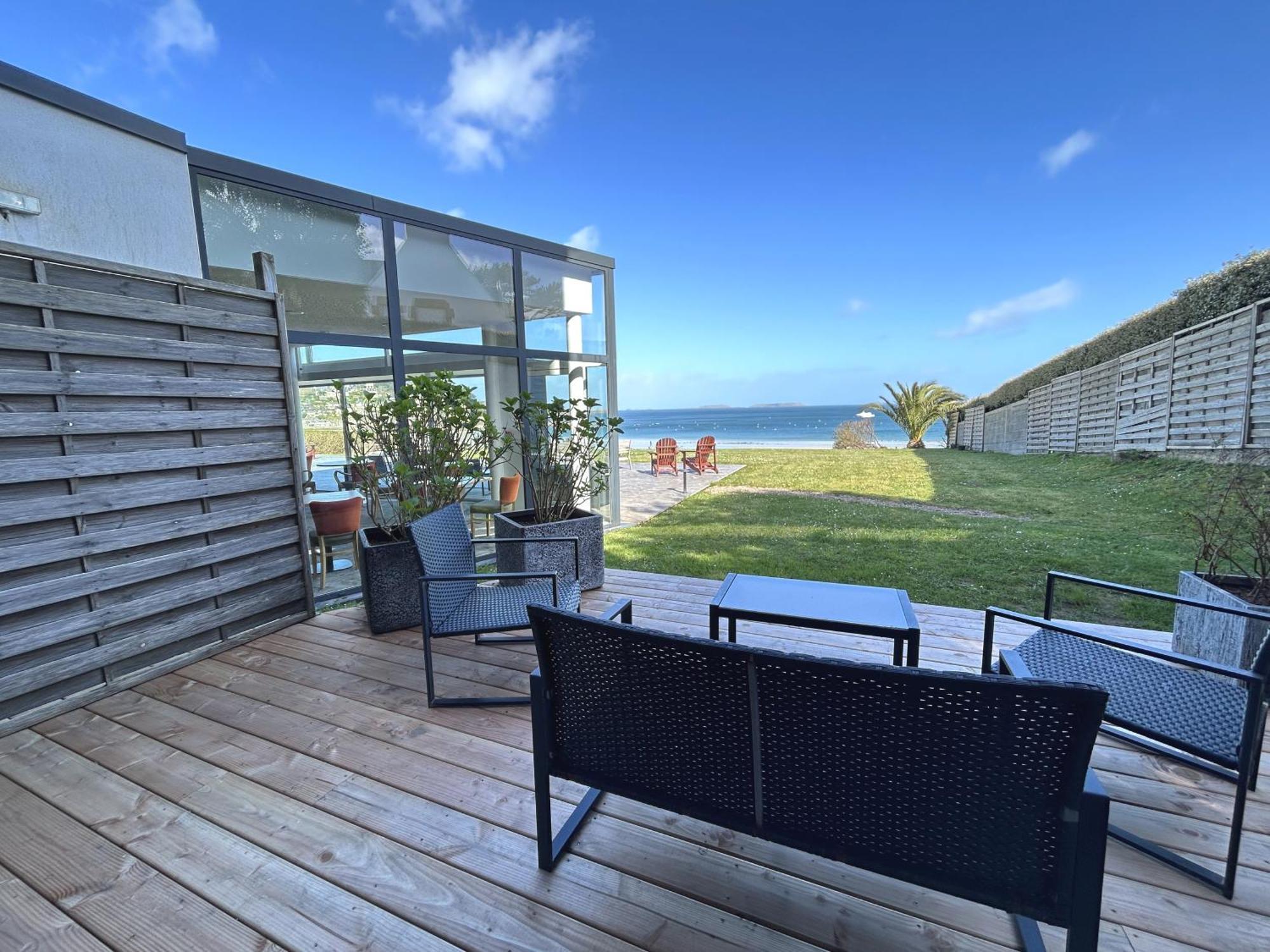 Logis Hotel Ker Mor Perros-Guirec Exterior foto