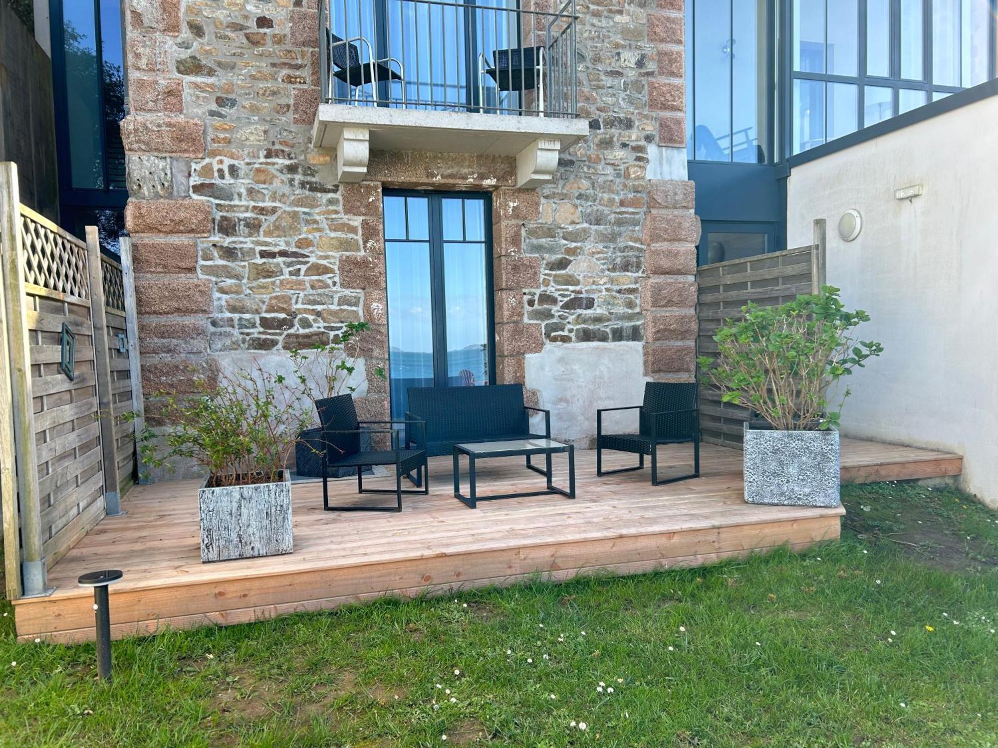 Logis Hotel Ker Mor Perros-Guirec Exterior foto